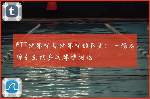 WTT世界杯与世界杯的区别：一场名称引发的乒乓球迷讨论