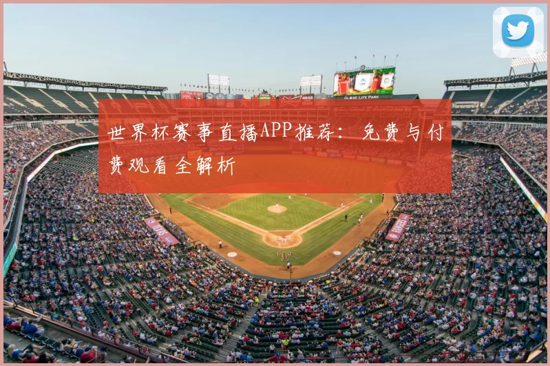 世界杯赛事直播APP推荐:免费与付费观看全解析