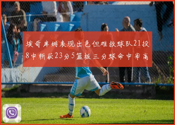 埃奇库姆表现出色但难救球队21投8中斩获23分5篮板三分球命中率高达45