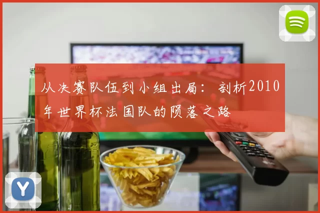 从决赛队伍到小组出局:剖析2010年世界杯法国队的陨落之路