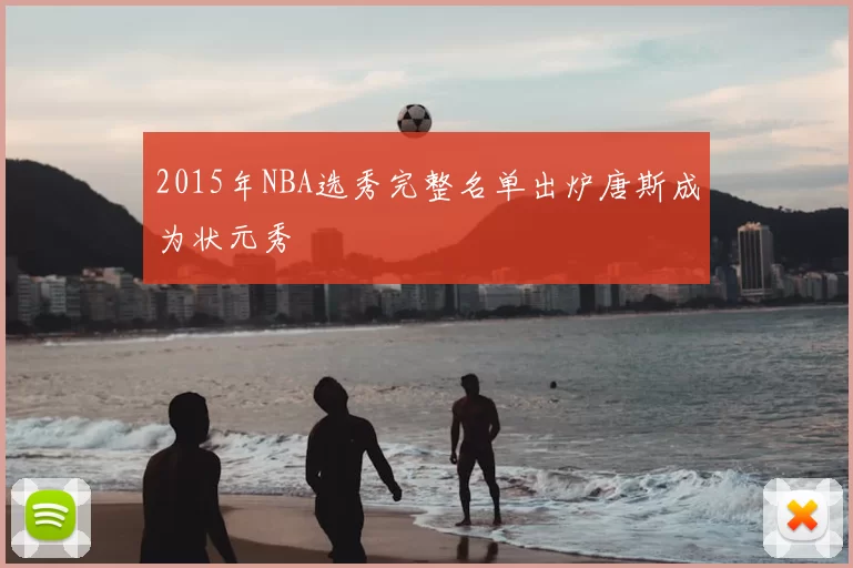 2015年NBA选秀完整名单出炉唐斯成为状元秀